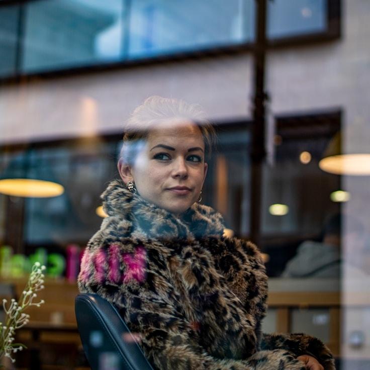 Portrait of Mina Chen, group coordinator and fusion cooking expert